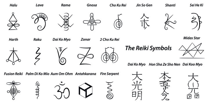 reiki symbol สัญลักษณ์เรกิ